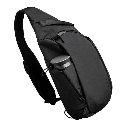ALPAKA Metro Crossbody Black Axoflux 210D, Left Shoulder