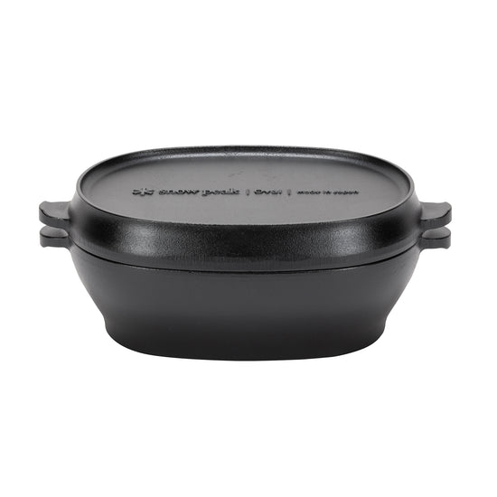 Snow Peak Micro Oval Cast Iron Oven