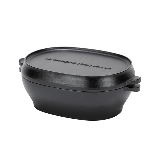 Snow Peak Micro Oval Cast Iron Oven