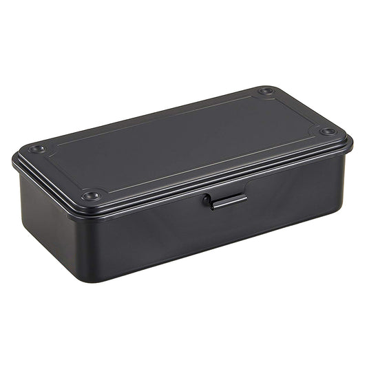 TOYO STEEL Trunk Shape Toolbox T-190 BK, Black