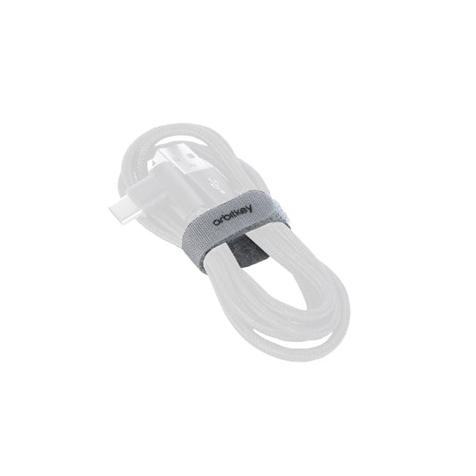 Orbitkey Reusable Cable Tie - Pack of 6, Ash