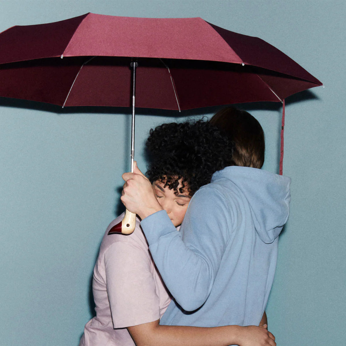 Original Duckhead Compact Umbrella, Cherry