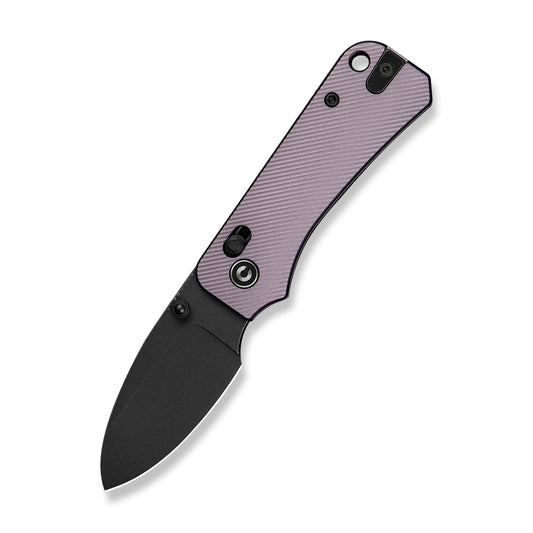 Civivi Baby Banter 2, Purple Aluminum/Black Stonewashed