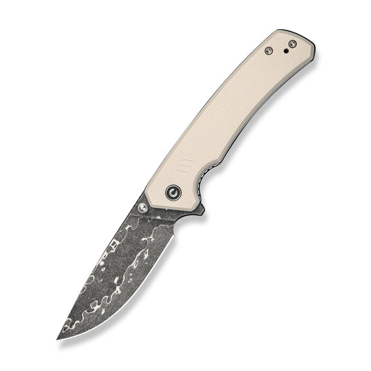 Civivi Merit, Ivory G10/Damascus