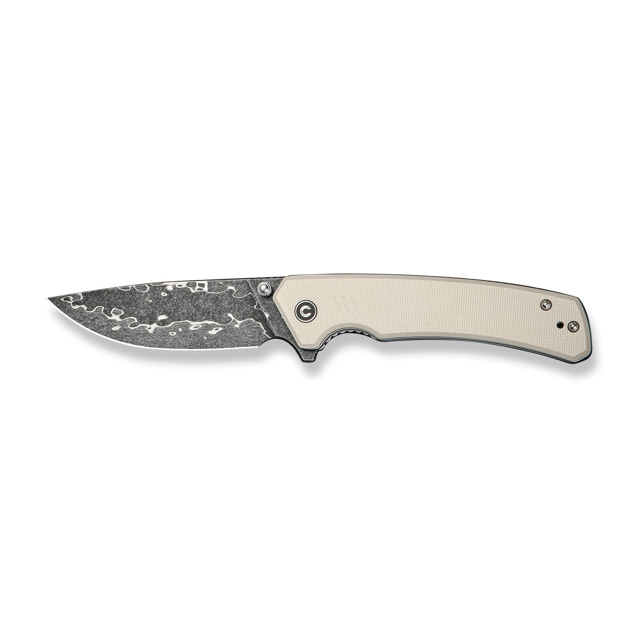 Civivi Merit, Ivory G10/Damascus