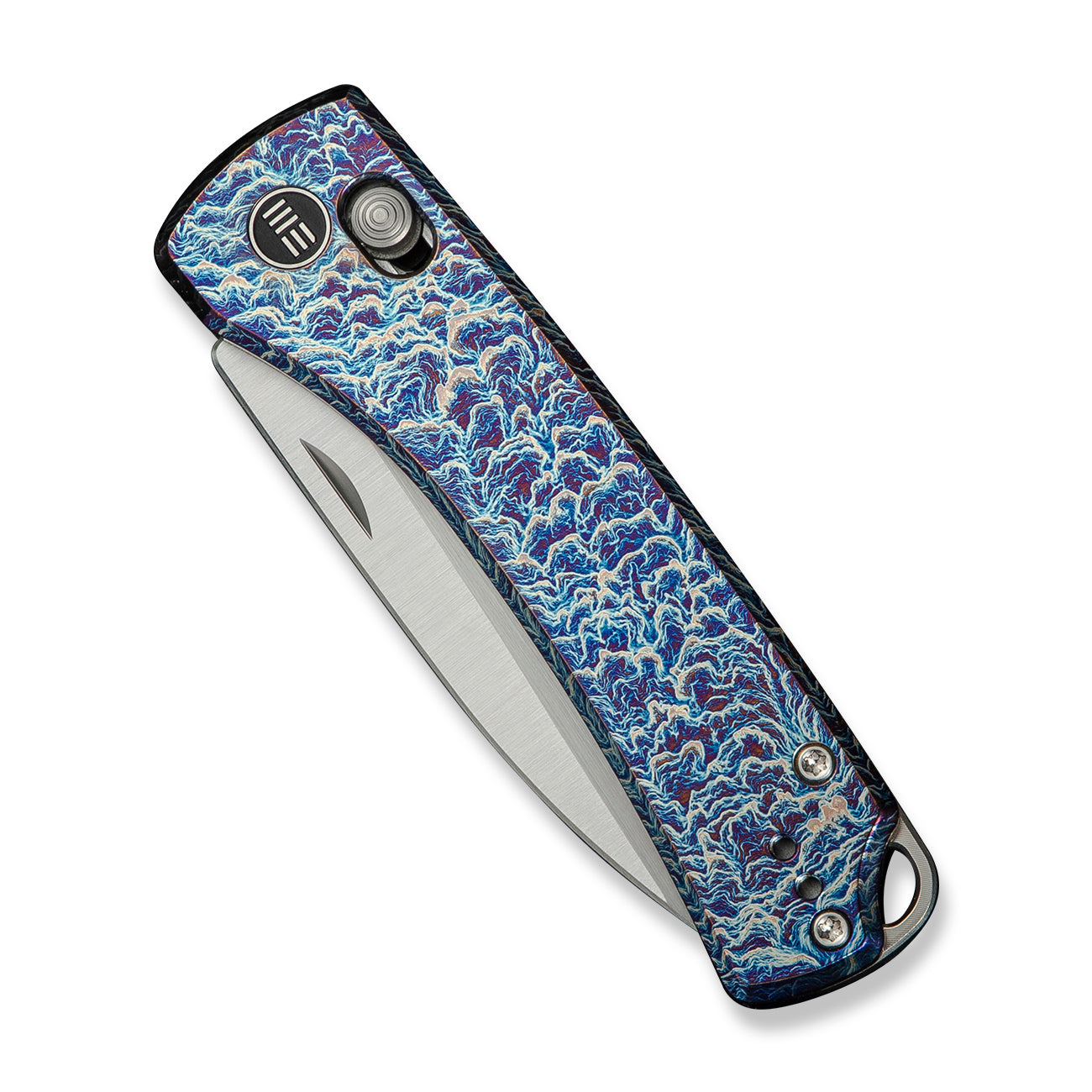 WEKNIFE Nightblade, Flamed Titanium / Hand Rubbed Satin