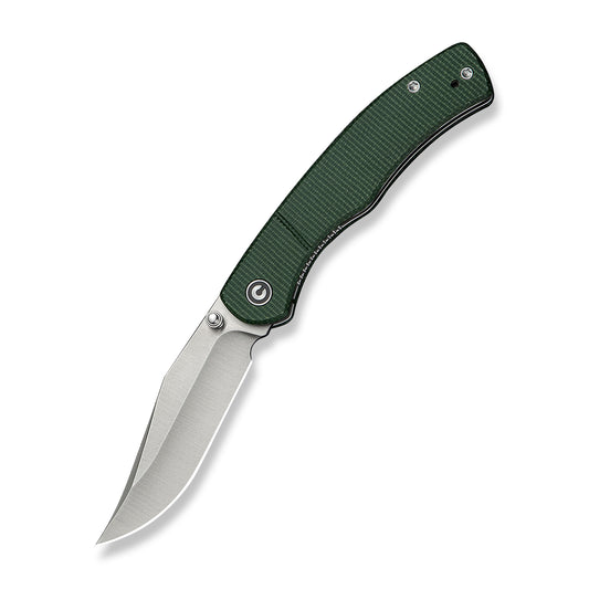 Civivi Clingman, Green Micarta / Satin Finished