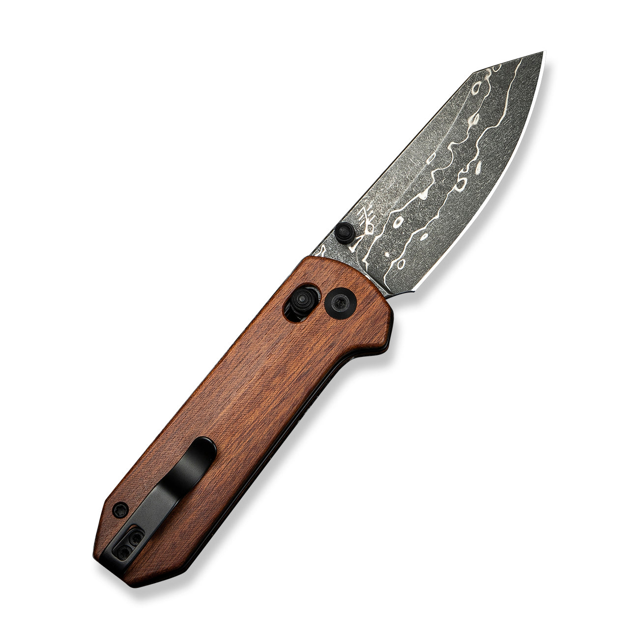 Civivi Yonder, Guibourtia Wood/Damascus