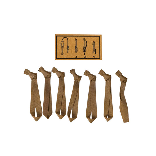 EVERGOODS Zipper Puller Kit, Coyote Brown