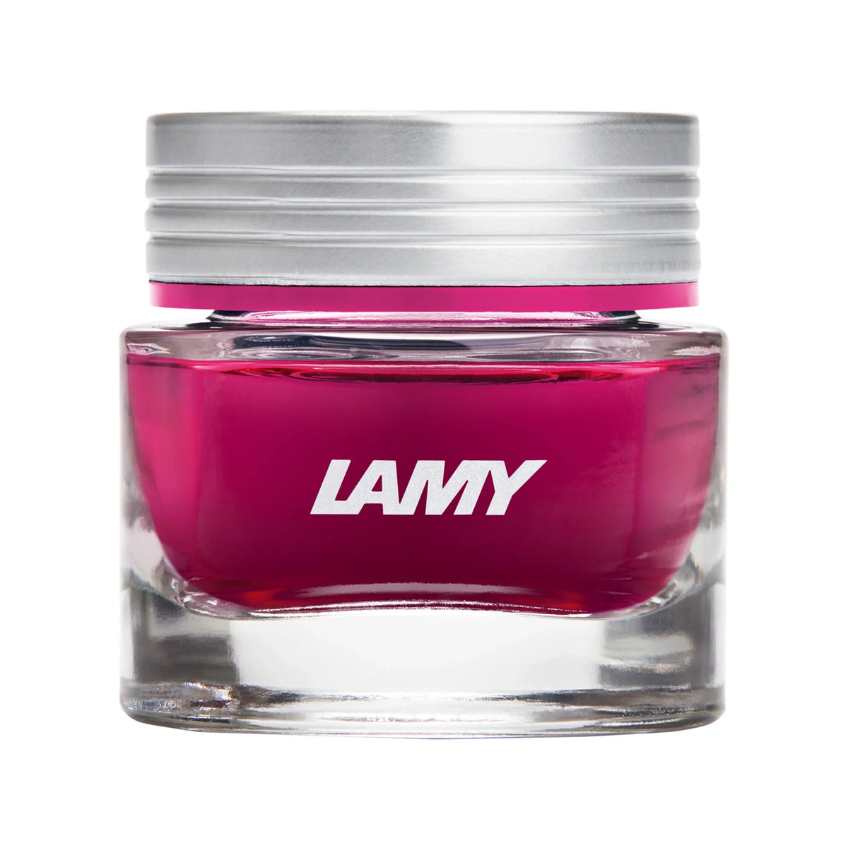 LAMY T 53 Crystal Ink Rhodonite, 30 ml på hvit bakgrunn