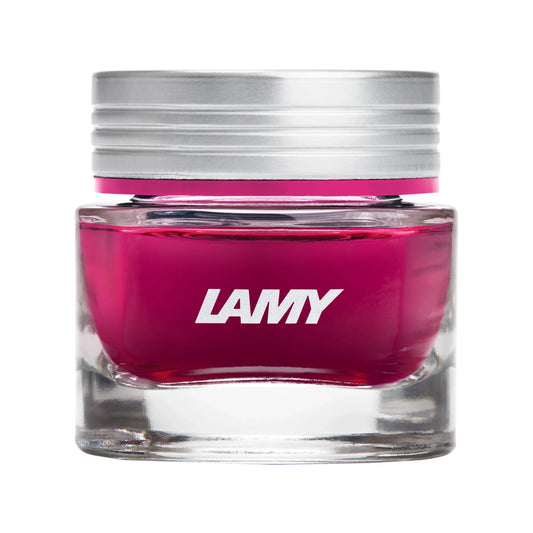 LAMY T 53 Crystal Ink Rhodonite, 30 ml på hvit bakgrunn