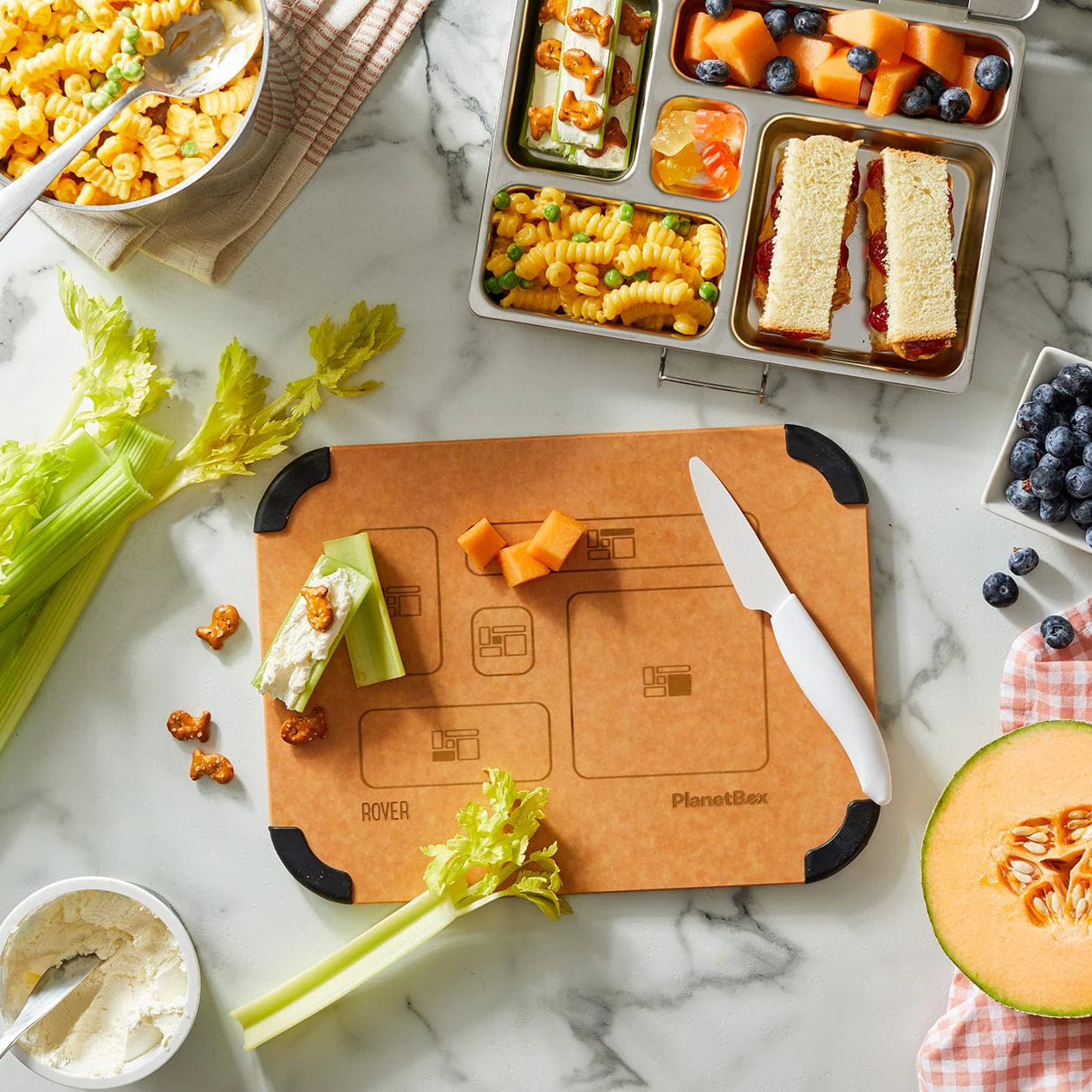 PlanetBox Prep to Pack Cutting Board