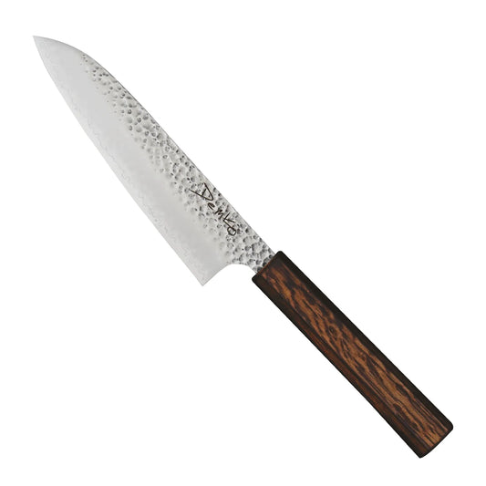 Demko Knives Japanese San Mai Kitchen Cutlery, Santoku