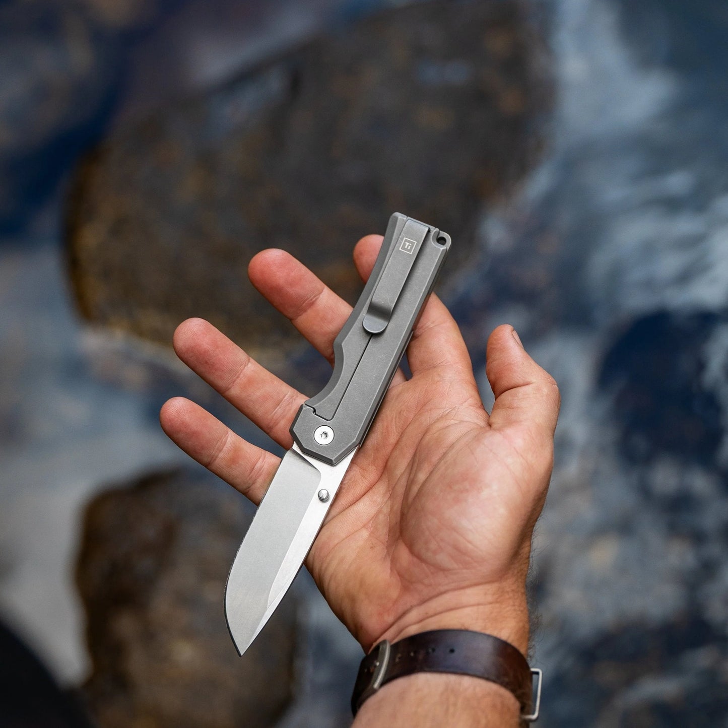 Big i Design Ti Pocket Knife II