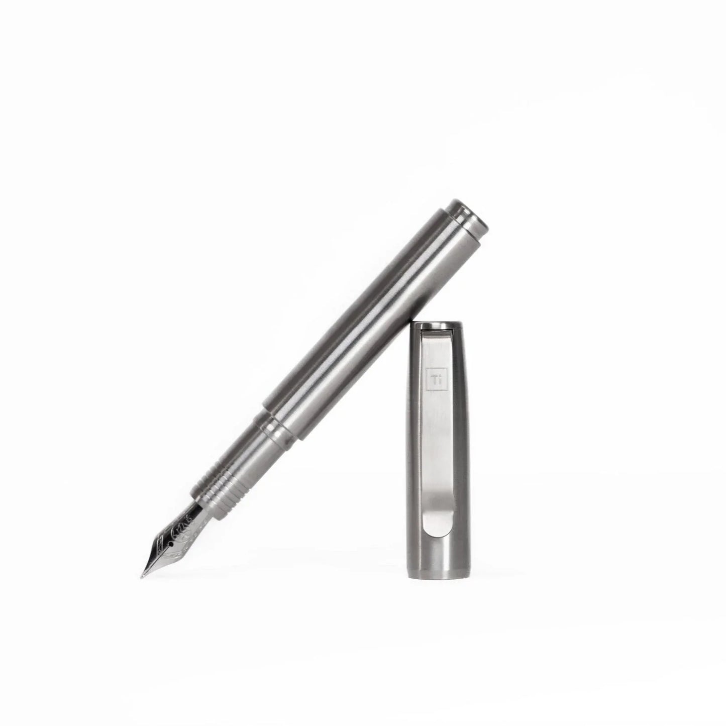 Big i Design Fountain EDC, Titanium Raw