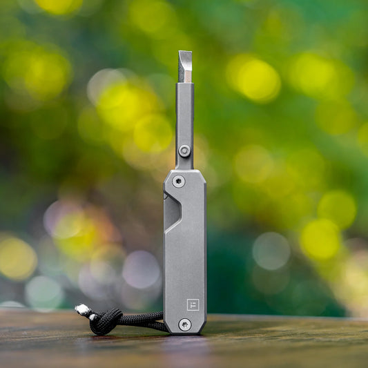 Big i Design Ti EDS II Screwdriver, Stonewashed