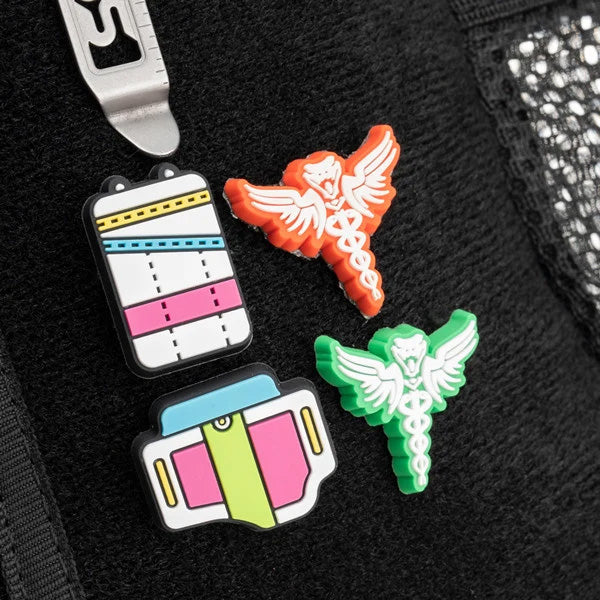 Viperade VAP2 Patches (2pcs), Orange/ Green