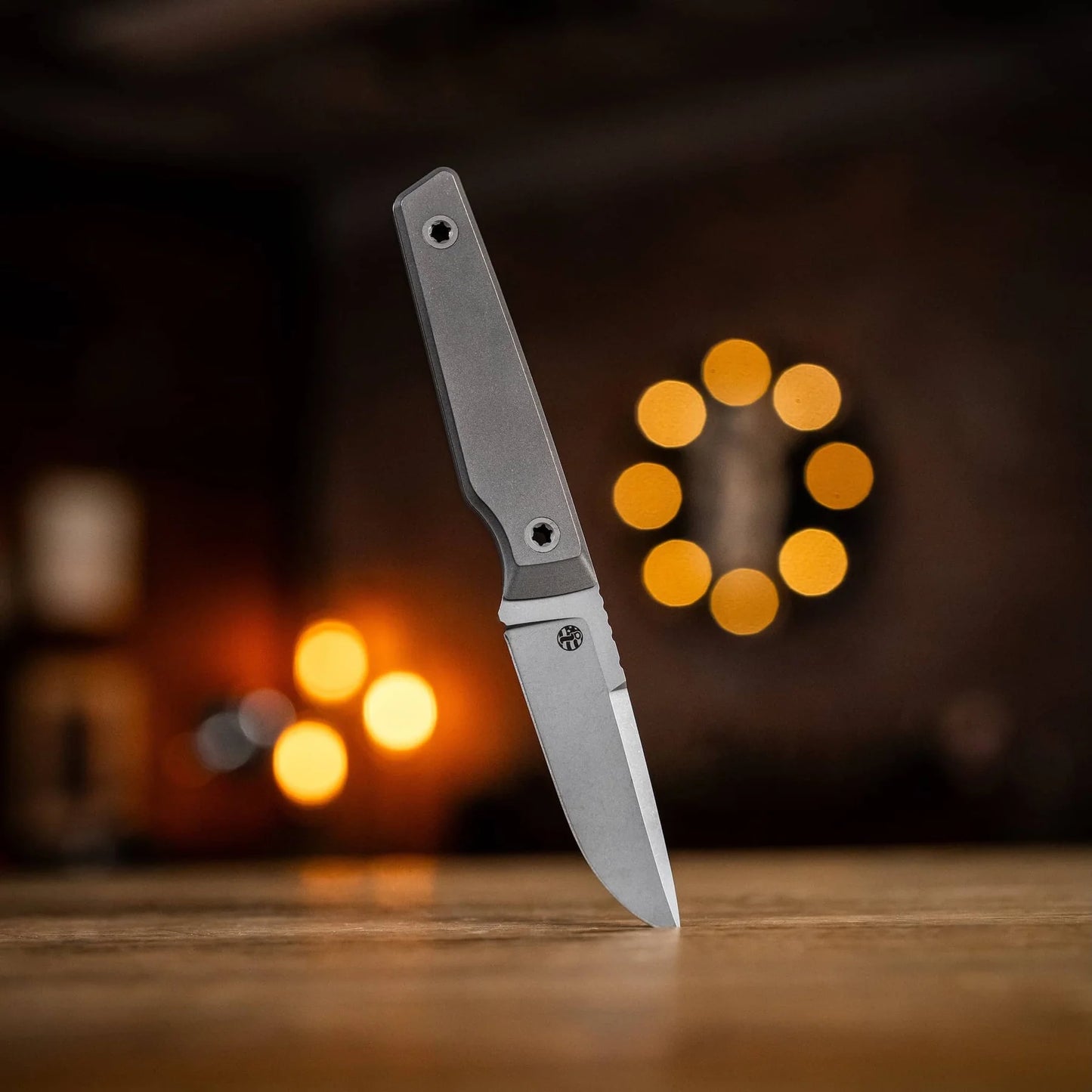 Big i Design USA Signal Fixed Blade, Titanium