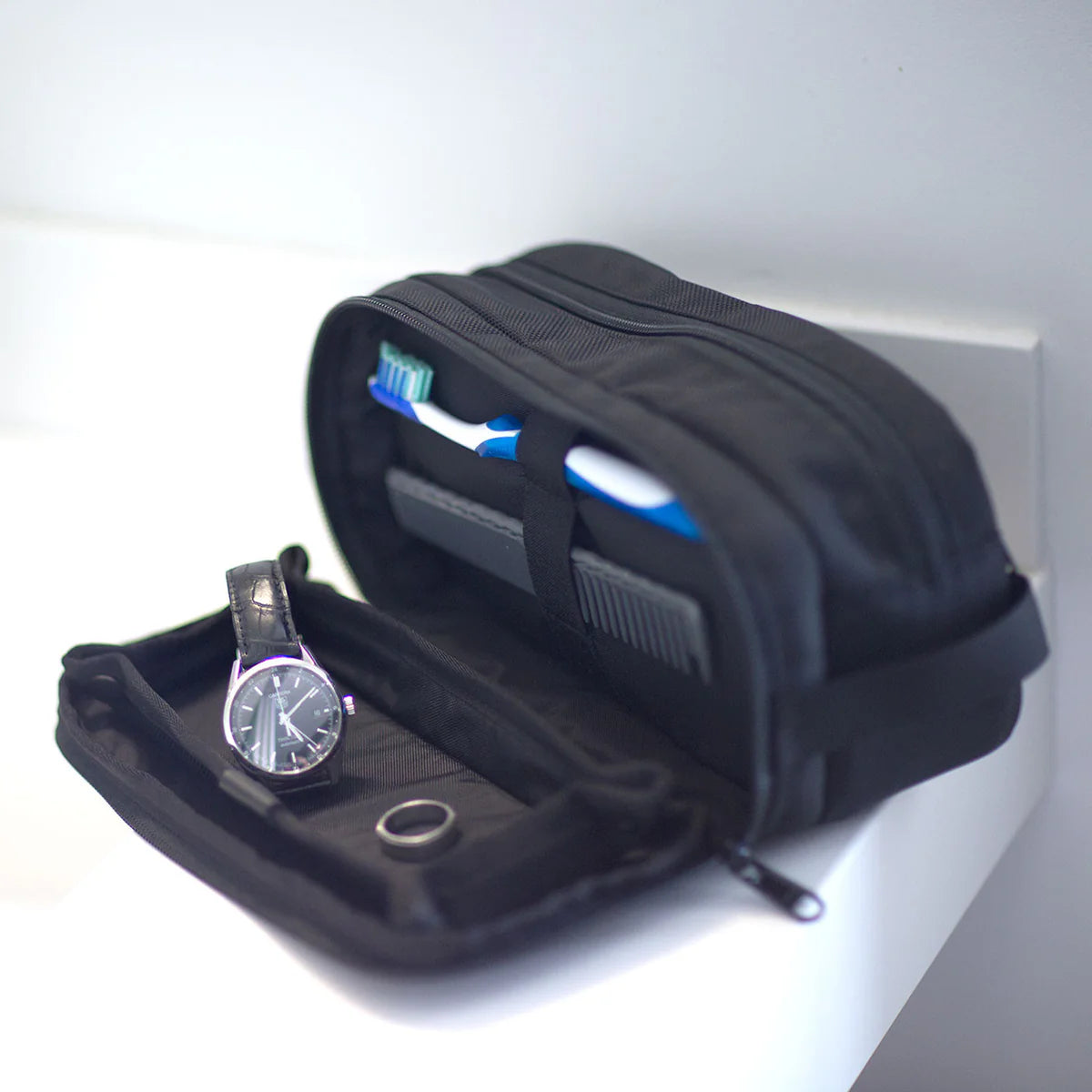 DSPTCH Dopp Kit, Black Ballistic Nylon