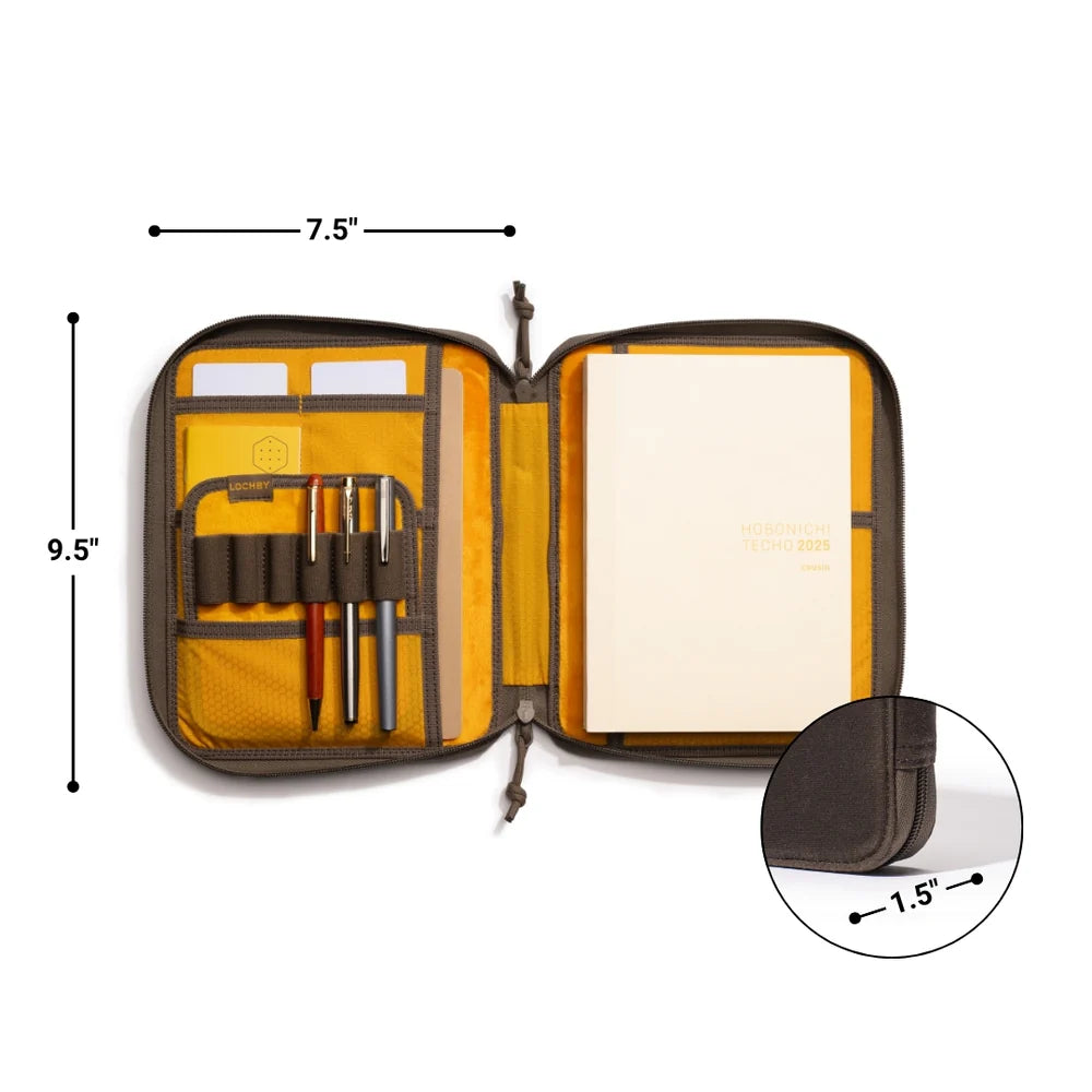 Lochby Daily Folio A5, Brown