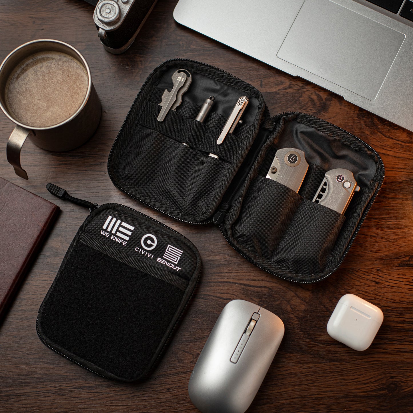 Civivi EDC Pocket Organizer Pouch, Black