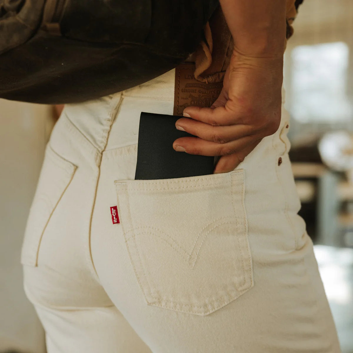 EVERGOODS ELEMENT Bifold Wallet, Solution Dyed Black
