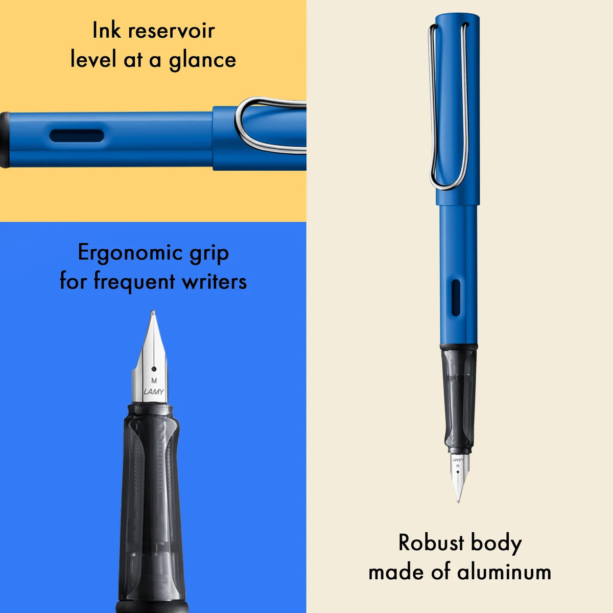 LAMY AL-star Fountain Pen Ocean Blue, Medium