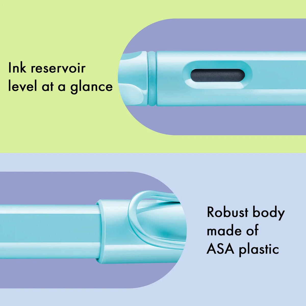 LAMY Safari Fountain Pen Aquasky, Fine