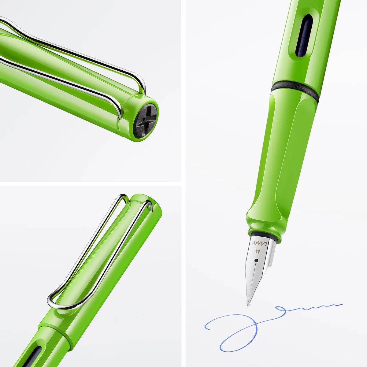 LAMY Safari Fountain Pen Green, Medium