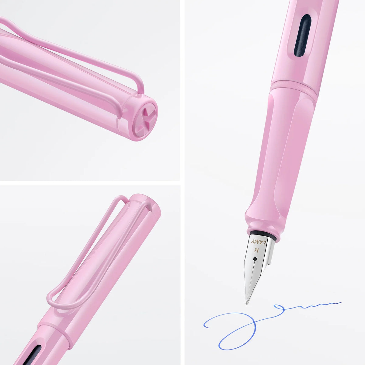 LAMY Safari Fountain Pen Lightrose, Medium