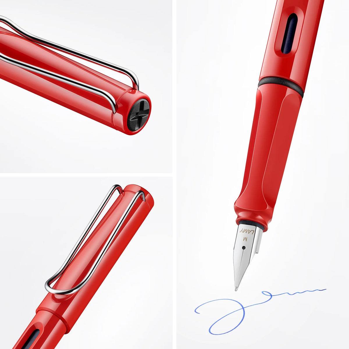 LAMY Safari Fountain Pen Shiny Red, Fine