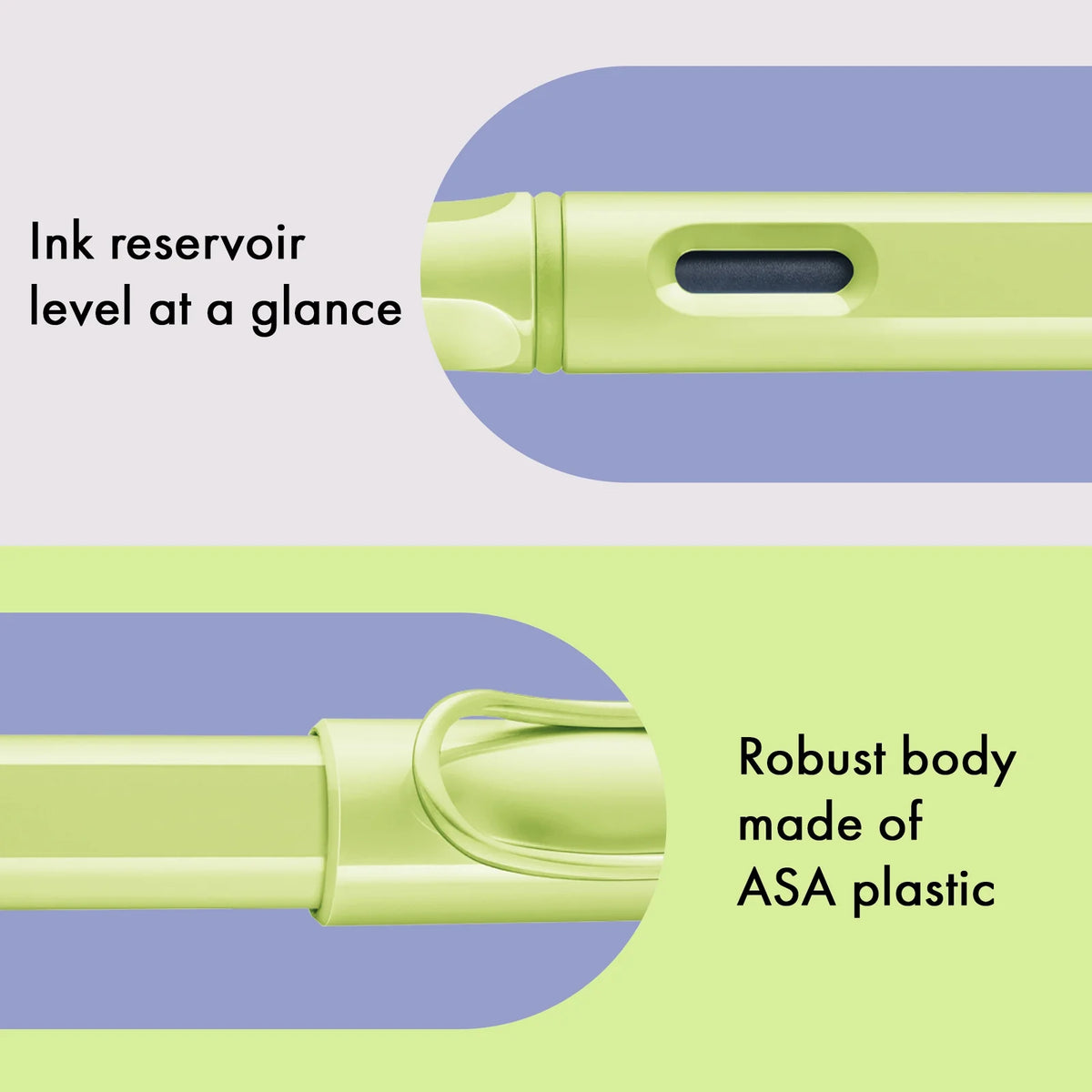 LAMY Safari Fountain Pen Springgreen, Fine