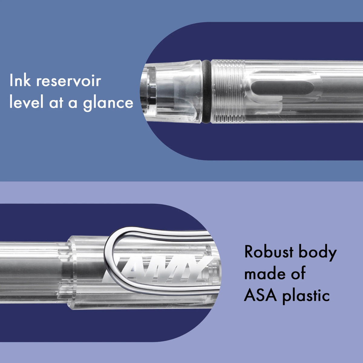 LAMY Vista Fyllepenn, Fine, produktdetalj