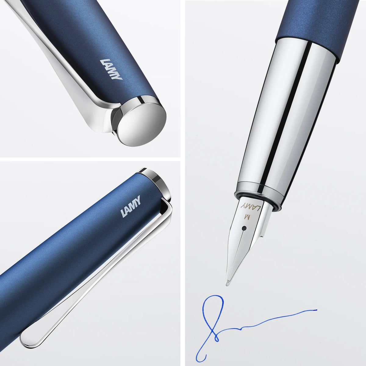 LAMY Studio Fountain Pen Imperial Blue, Fine