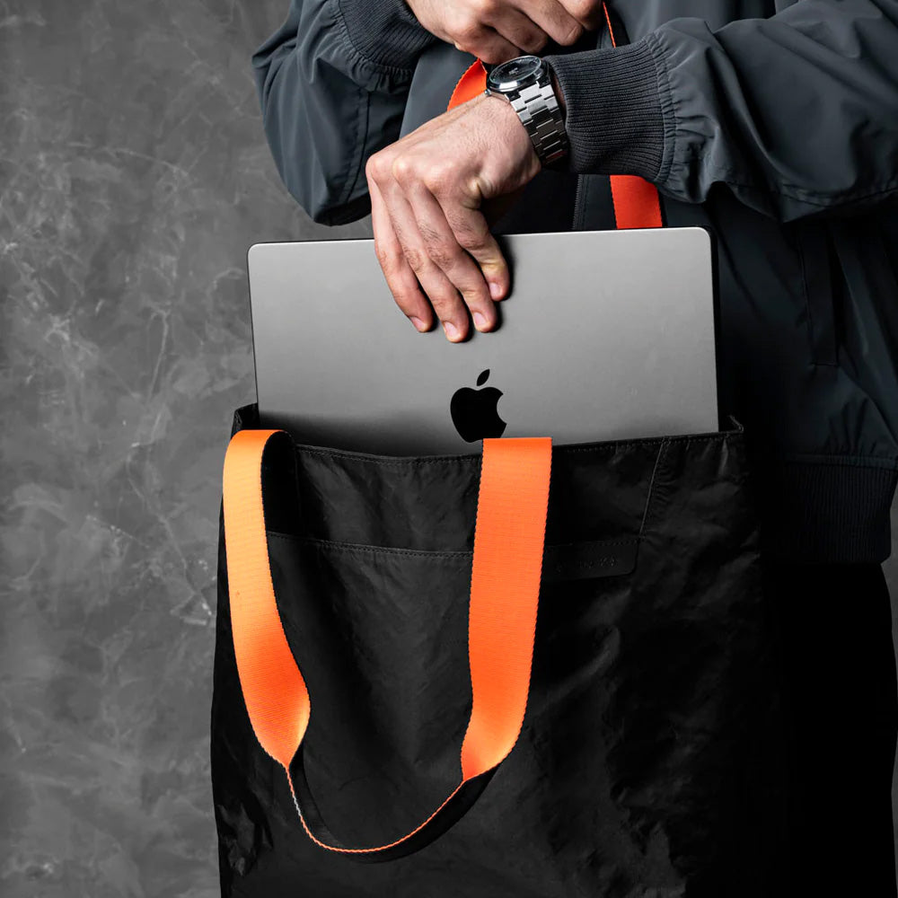 ALPAKA Elements Tote (M) Knight/Orange EPLX200, Black