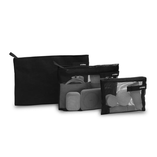 Orbitkey Essentials Pouch Trio, Black