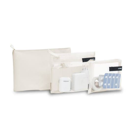 Orbitkey Essentials Pouch Trio, Stone