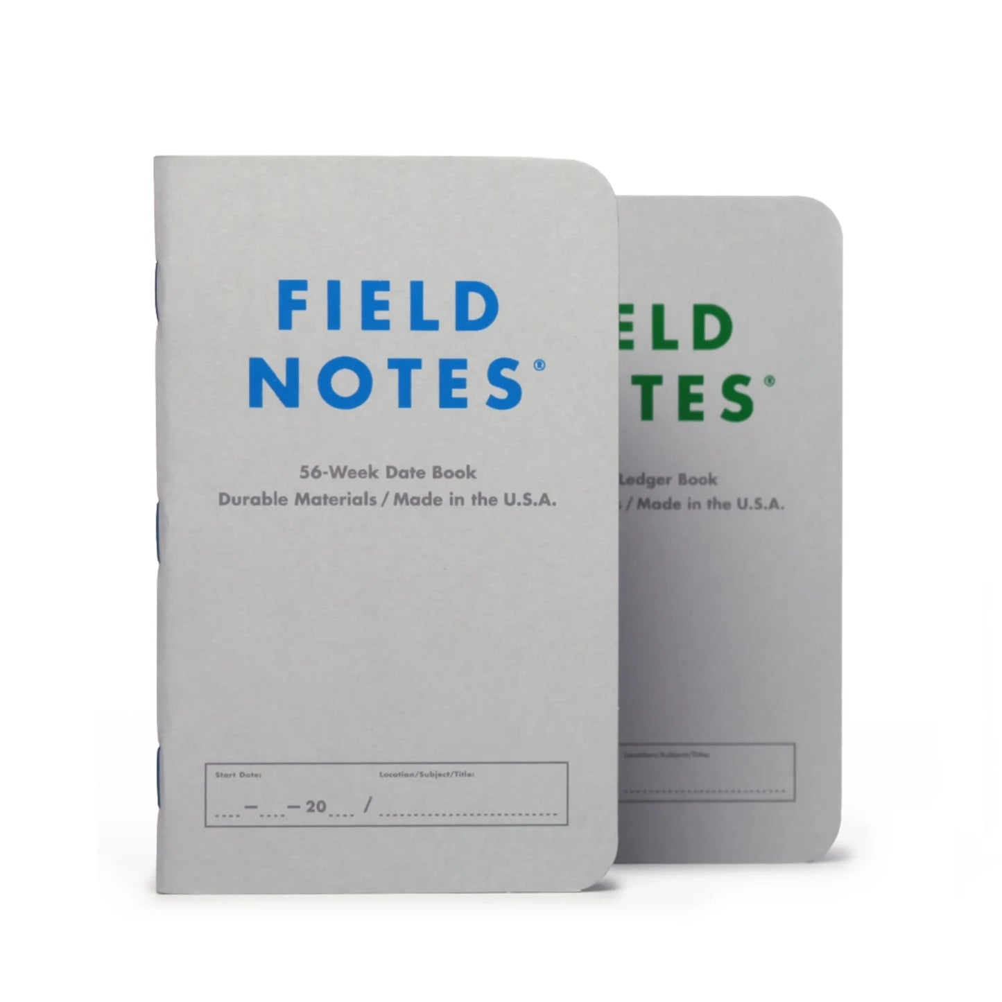 Field Notes Index Ledger & Date Book (2-pakk)