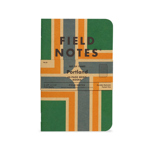 Field Notes Portland Graph Paper, Memo (3-pakk)