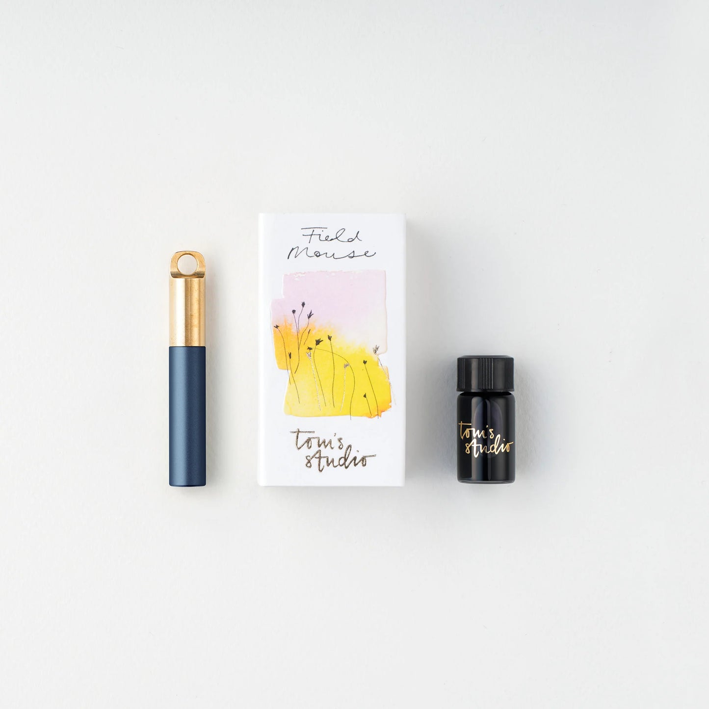 Tom’s Studio The Field Mouse Refillable Travel Pen, Midnight