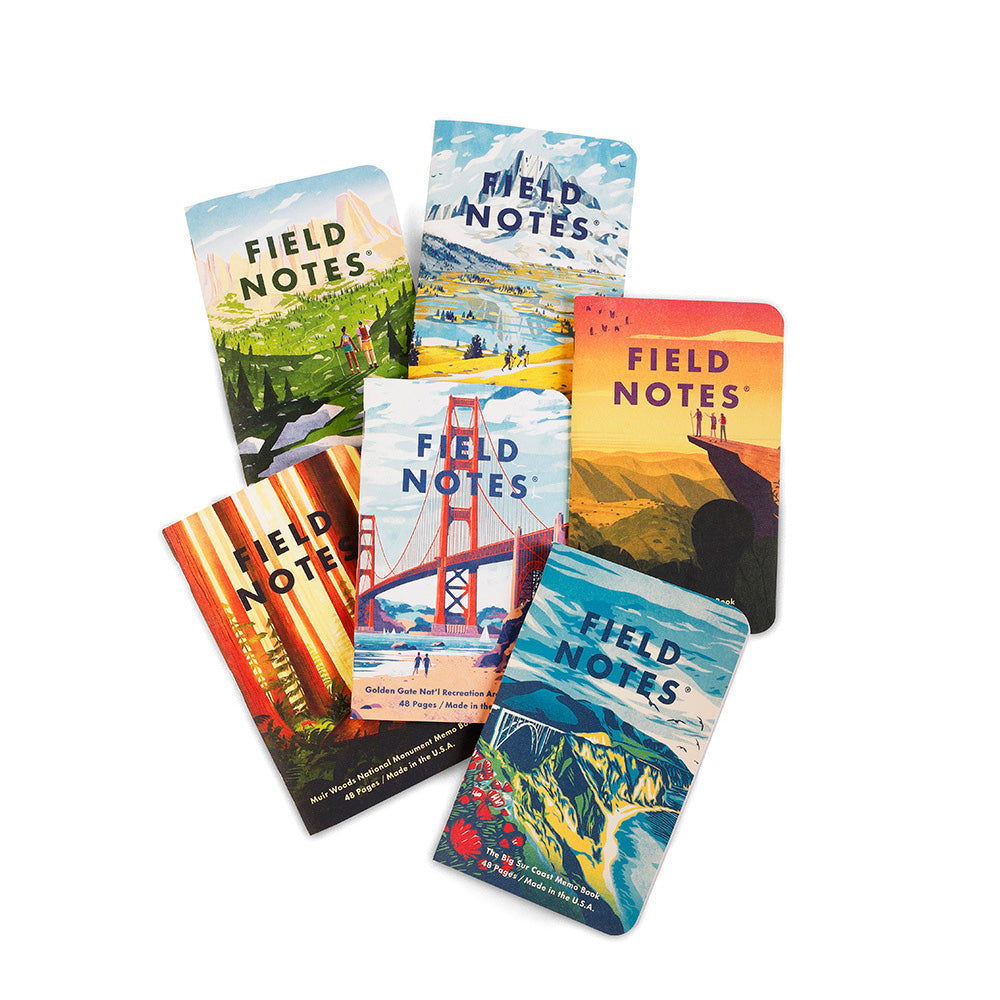 Field Notes Explore America Memo (3-pack), Series B Triple Crown of Hiking