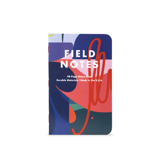 Field Notes Flora Memo Mixed Paper, 3-pack
