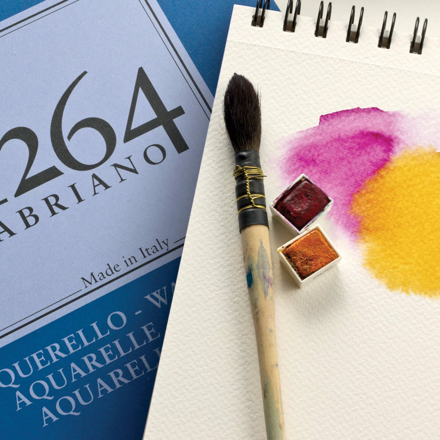 Fabriano 1264 Watercolour Spiral 300g A5 (20 ark)