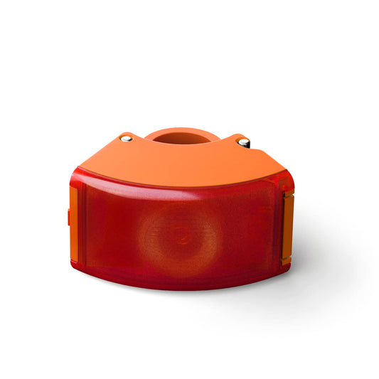 Bookman Urban Visibility Curve Rear Bike Light, Orange