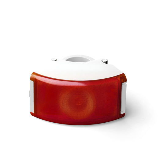 Bookman Urban Visibility Curve Rear Bike Light, White