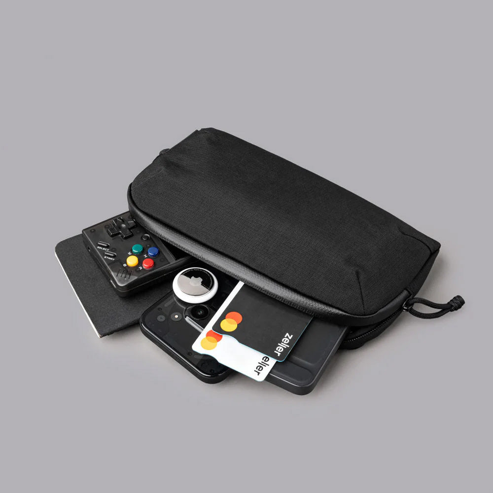 ALPAKA Flight Pouch Pro Axoflux 400D Ripstop Nylon, Black