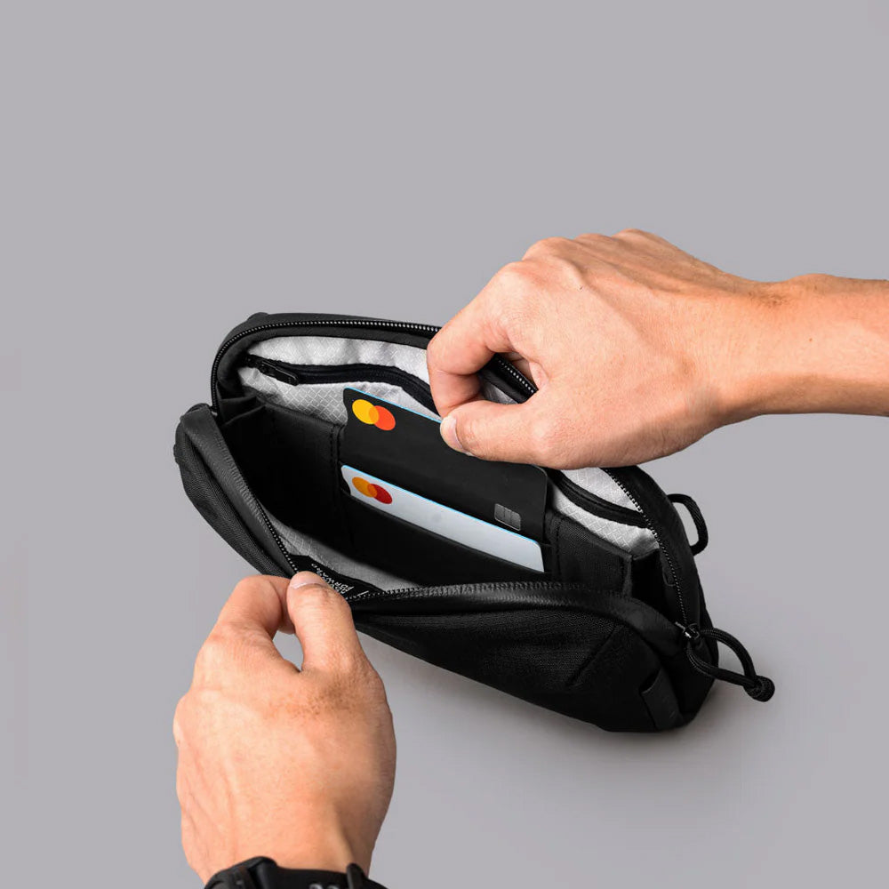 ALPAKA Flight Pouch Pro Axoflux 400D Ripstop Nylon, Black