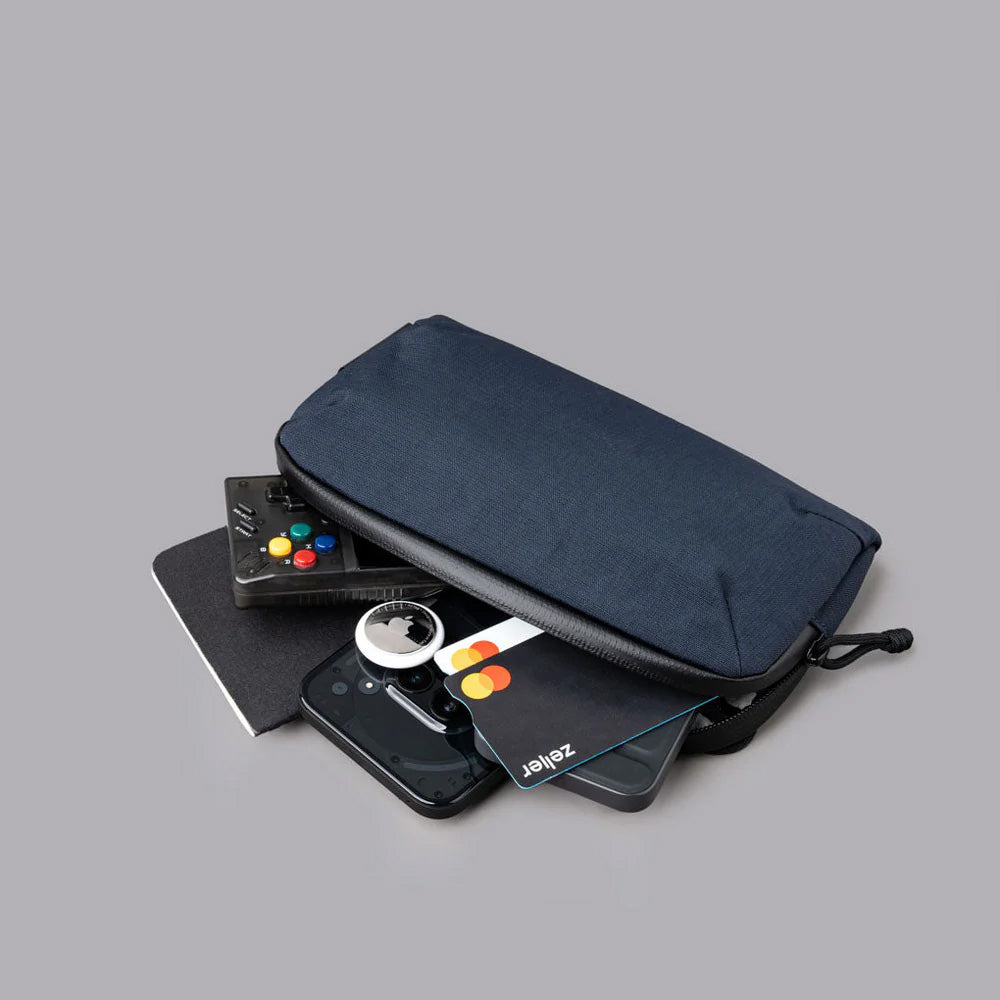 ALPAKA Flight Pouch Pro Axoflux 400D Ripstop Nylon, Moonlight Blue
