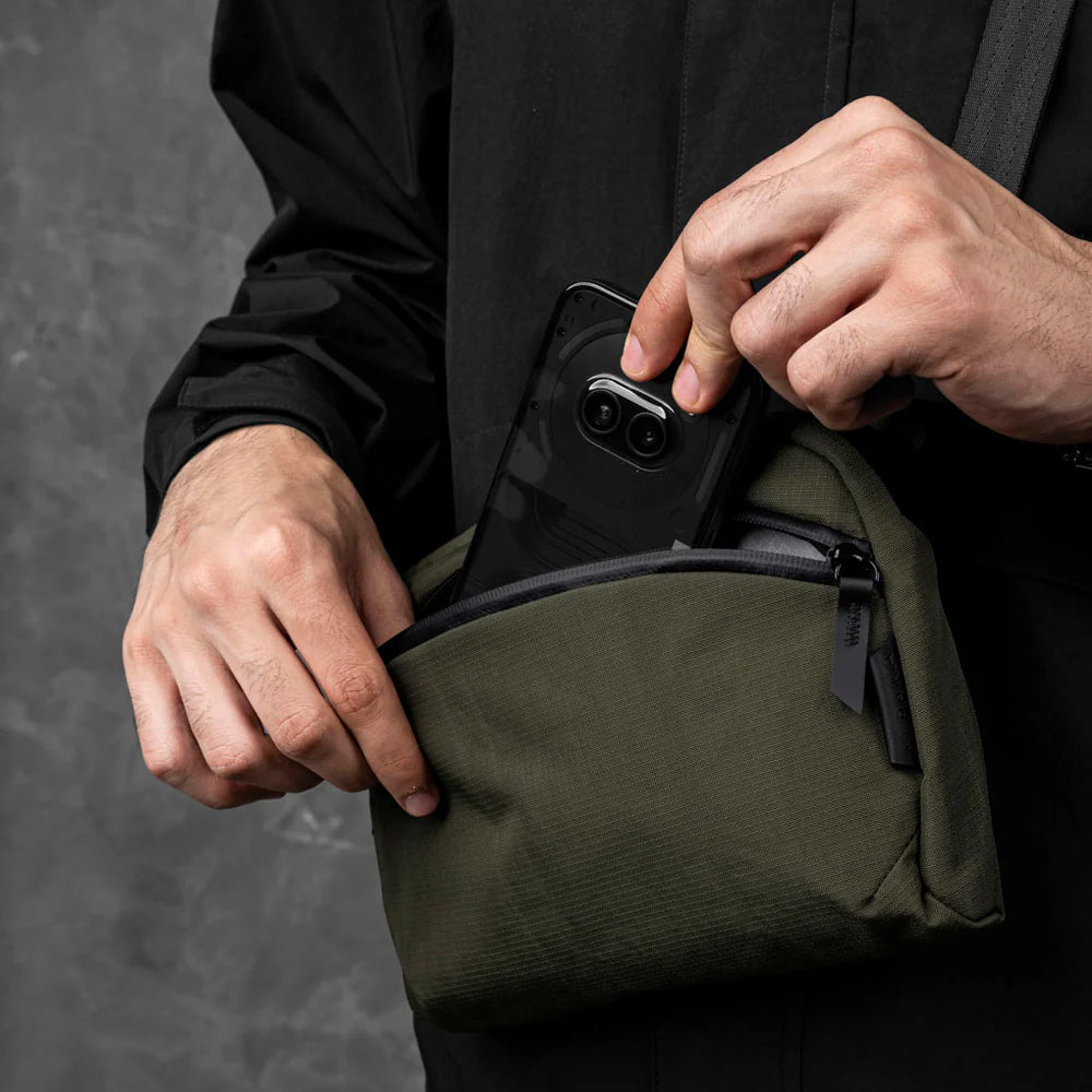 ALPAKA Flight Sling 2L Axoflux 400D, Green/Gray