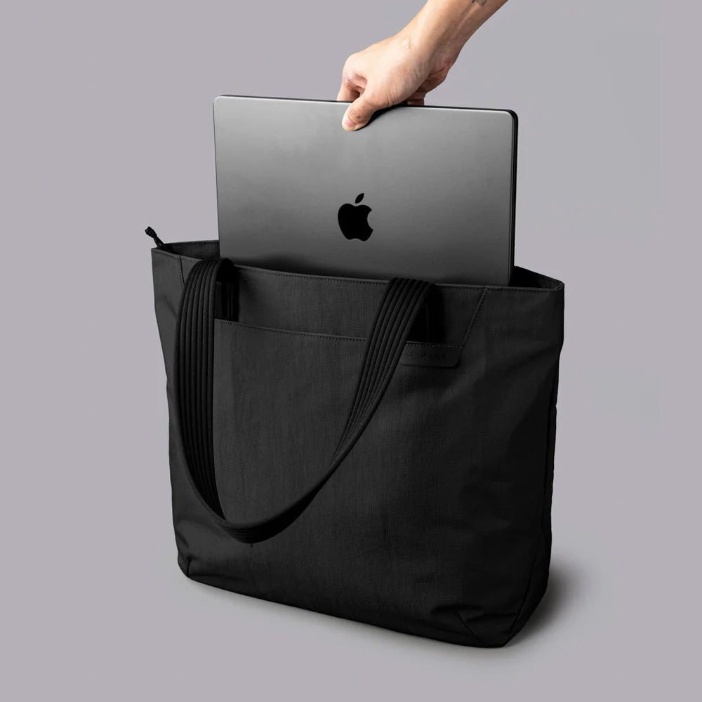 ALPAKA Flight Tote (L) Axoflux 400D Ripstop Nylon, Black